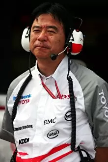 Images Dated 2nd April 2006: Formula One World Championship: Norotoshi Arai Toyota Director of Technical Co-Ordination