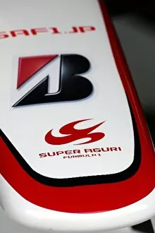 Images Dated 10th March 2006: Formula One World Championship: Nose-cone of the Super Aguri F1 SA05