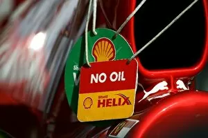 Images Dated 23rd August 2007: Formula One World Championship: No Oil in the Ferrari F2007