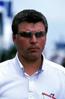 Images Dated 25th June 2002: Formula One World Championship: Otmar Szafnauer Vice-President of Honda Racing Development