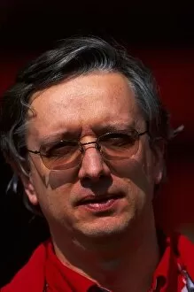 Images Dated 29th November 2001: Formula One World Championship: Paolo Martinelli Ferrari Engine Designer