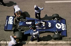 Mechanic Gallery: Formula One World Championship: Patrick Depailler Tyrrell 007 finished ninth