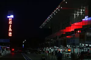 Best Images Gallery: Formula One World Championship: The pits at night