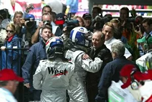 Images Dated 9th March 2003: Formula One World Championship: Third placed Kimi Raikkonen McLaren