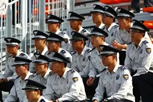 Formula One World Championship: Police in the grandstand