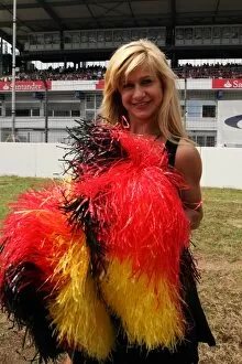 Images Dated 25th July 2010: Formula One World Championship: Pompom girl