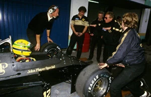 Images Dated 29th January 2014: Formula One World Championship, Portuguese Grand Prix, Estoril, 21 April 1985