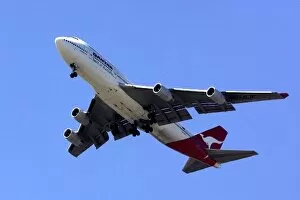 Images Dated 18th March 2007: Formula One World Championship: Quantas Boeing 747