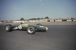 Silverstone Gallery: Formula One World Championship: Race winner Jim Clark Lotus Ford 49