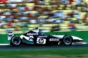 Images Dated 4th August 2003: Formula One World Championship: Race winner Juan Pablo Montoya, BMW Williams FW25