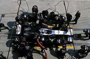 Images Dated 24th March 2003: Formula One World Championship: Race winner Kimi Raikkonen, McLaren Mercedes MP4 / 17D