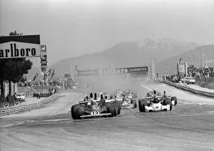 French Collection: Formula One World Championship: Race winner Niki Lauda Ferrari 312T leads at the start of the race