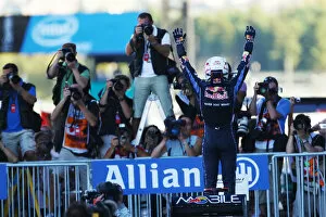 Best Images Gallery: Formula One World Championship: Race winner Sebastian Vettel Red Bull Racing celebrates in Parc