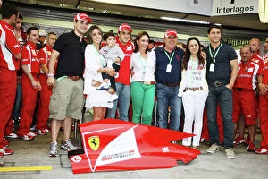 Brasilian Collection: Formula One World Championship, Rd 19, Brazilian Grand Prix, Qualifying Day, Interlagos