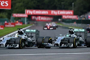 Action Gallery: Formula One World Championship, Rd12, Belgian Grand Prix, Race Day, Spa-Francorchamps, Belgium