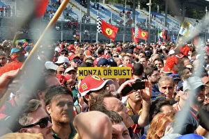 Flags Collection: Formula One World Championship, Rd12, Italian Grand Prix, Race, Monza, Italy