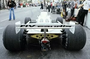 Images Dated 17th April 2002: Formula One World Championship: Rear detail of the Williams Ford FW07 of Alan Jones showing