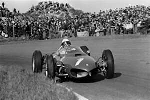 1962 Collection: Formula One World Championship: Reigning World Champion Phil Hill Ferrari 156 finished third in