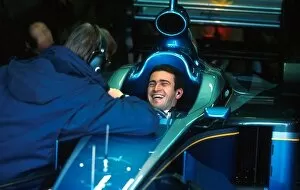 Images Dated 24th January 2002: Formula One World Championship: Ricardo Zonta tests the BAR 01 for the first time