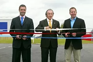 Images Dated 4th July 2002: Formula One World Championship: Rob Bain Chief Executive Octagon Motorsports; Sir Jackie Stewart