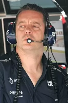 Images Dated 28th April 2008: Formula One World Championship: Rod Nelson Williams Chief Operations Engineer