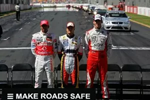 Images Dated 18th March 2007: Formula One World Championship: The rookie drivers: Lewis Hamilton McLaren; Heikki Kovalainen