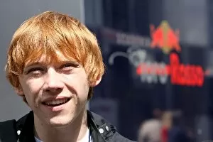 Images Dated 5th July 2008: Formula One World Championship: Rupert Grint Actor
