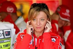 Images Dated 4th March 2005: Formula One World Championship: Sabine Kehm, PA to Michael Schumacher Ferrari