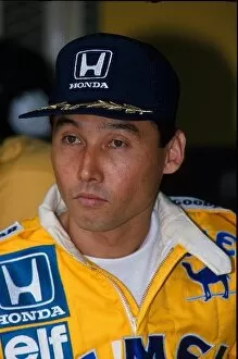 1987 Collection: Formula One World Championship: Satoru Nakajima: Formula One World Championship 1987