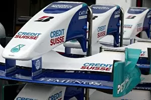 Images Dated 3rd July 2003: Formula One World Championship: Sauber C22 front wings