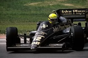 Images Dated 11th March 2002: Formula One World Championship: Second place finisher Ayrton Senna Lotus 98T had probably the most