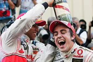 Images Dated 29th April 2008: Formula One World Championship: Second place finisher Lewis Hamilton Mclaren