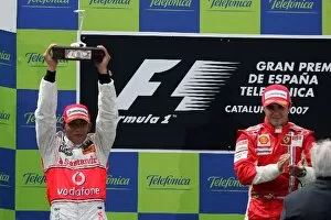 Images Dated 13th May 2007: Formula One World Championship: Second place Lewis Hamilton Mclaren