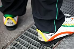 Formula One World Championship: The shoes of Dr. Vijay Mallya Force India F1 Team Owner