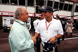 Images Dated 10th September 2008: Formula One World Championship: Sir Philip Green Arcadia Group with Sir Martin Sorell Chief