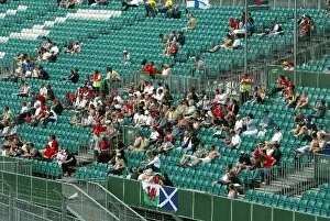 Images Dated 19th July 2003: Formula One World Championship: Sparse crowds for qualifying