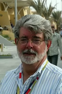 Images Dated 3rd April 2004: Formula One World Championship: Star Wars Director George Lucas in the paddock