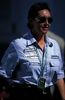 Images Dated 5th September 2002: Formula One World Championship: Stefania Torelli Minardi Press Officer
