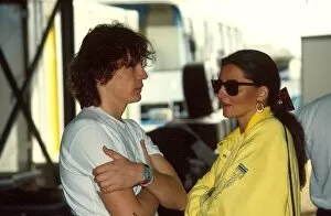 1987 Collection: Formula One World Championship: Stefano Modena: Stefano Modena