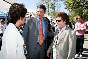 Images Dated 18th March 2007: Formula One World Championship: Steve Backs Premier Victoria State with Leo Sayer