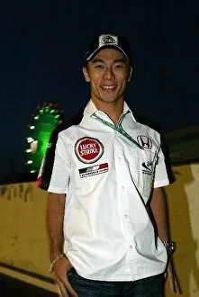 Images Dated 9th October 2003: Formula One World Championship: Takuma Sato will make his BAR GP debut at his home race