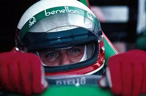 1987 Collection: Formula One World Championship: Teo Fabi Benetton B187: Formula One World Championship 1987