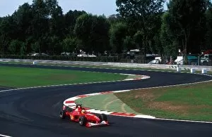 Action Collection: Formula One World Championship: Test driver Luca Badoer Ferrari F1-2000 at the revised first