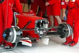 Images Dated 10th July 2004: Formula One World Championship: The front of the Ferrari F2004