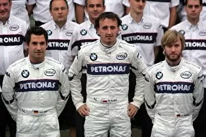 Formula One World Championship: Timo Glock BMW Sauber Third Driver, Robert Kubica BMW Sauber F1