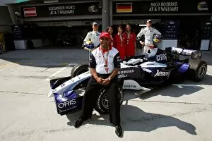Images Dated 5th April 2007: Formula One World Championship: Tony Fernandes, Group CEO of AirAsia Berhad as Williams announce