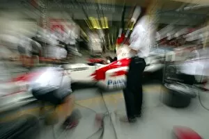 Formula One World Championship: Toyota pitstop practice