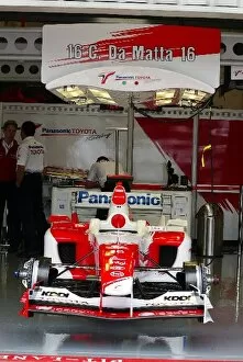 Images Dated 8th July 2004: Formula One World Championship: The Toyota TF104 Cristiano Da Matta