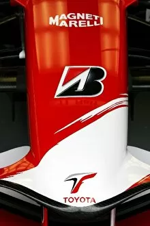 Images Dated 6th April 2007: Formula One World Championship: Toyota TF107 front nose cone