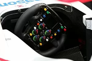 Images Dated 5th April 2007: Formula One World Championship: Toyota TF107 steering wheel